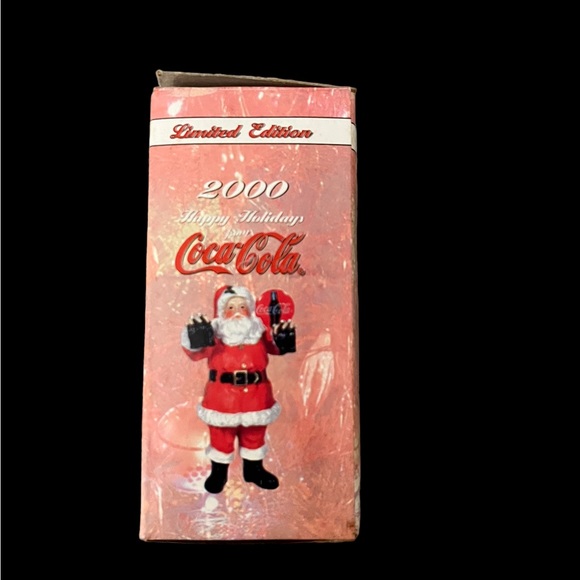 Vintage 2000 Coca Cola Santa Limited Edition Ornament "Merry Christmas to You " - Picture 8 of 11